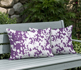 Cabo Zebra Print Indoor/Outdoor Reversible Rectangular Pillow
