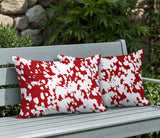 Cabo Zebra Print Indoor/Outdoor Reversible Rectangular Pillow