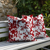 Cabo Zebra Print Indoor/Outdoor Reversible Square Pillow