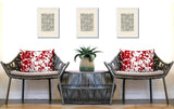 Cabo Zebra Print Indoor/Outdoor Reversible Rectangular Pillow