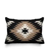 Caca Geometric Reversible Indoor/Outdoor Rectangular Pillow