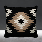 Caca Geometric Reversible Indoor/Outdoor Square Pillow