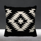 Caca Geometric Reversible Indoor/Outdoor Square Pillow