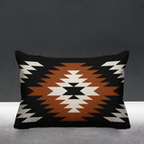 Caca Geometric Reversible Indoor/Outdoor Rectangular Pillow