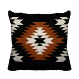 Caca Geometric Reversible Indoor/Outdoor Square Pillow