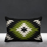 Caca Geometric Reversible Indoor/Outdoor Rectangular Pillow