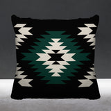 Caca Geometric Reversible Indoor/Outdoor Square Pillow