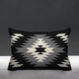 Caca Geometric Reversible Indoor/Outdoor Rectangular Pillow