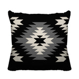 Caca Geometric Reversible Indoor/Outdoor Square Pillow