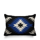 Caca Geometric Reversible Indoor/Outdoor Rectangular Pillow