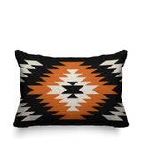 Caca Geometric Reversible Indoor/Outdoor Rectangular Pillow