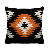 Caca Geometric Reversible Indoor/Outdoor Square Pillow