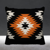 Caca Geometric Reversible Indoor/Outdoor Square Pillow