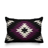 Caca Geometric Reversible Indoor/Outdoor Rectangular Pillow