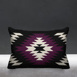 Caca Geometric Reversible Indoor/Outdoor Rectangular Pillow
