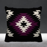 Caca Geometric Reversible Indoor/Outdoor Square Pillow