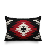 Caca Geometric Reversible Indoor/Outdoor Rectangular Pillow