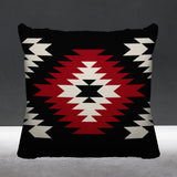 Caca Geometric Reversible Indoor/Outdoor Square Pillow