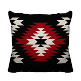 Caca Geometric Reversible Indoor/Outdoor Square Pillow