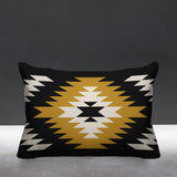 Caca Geometric Reversible Indoor/Outdoor Rectangular Pillow