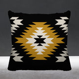 Caca Geometric Reversible Indoor/Outdoor Square Pillow