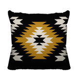 Caca Geometric Reversible Indoor/Outdoor Square Pillow