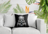 Camo Zebra Reversible Indoor/Outdoor Square Pillow