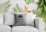 Camo Zebra Reversible Indoor/Outdoor Square Pillow