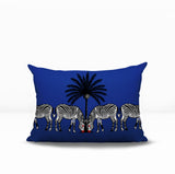 Camo Zebra Reversible Indoor/Outdoor Rectangle Pillow