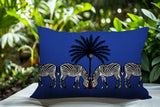 Camo Zebra Reversible Indoor/Outdoor Square Pillow