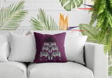 Camo Zebra Reversible Indoor/Outdoor Square Pillow