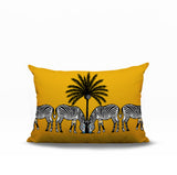 Camo Zebra Reversible Indoor/Outdoor Rectangle Pillow