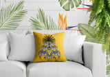 Camo Zebra Reversible Indoor/Outdoor Square Pillow