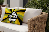 Hexam It's Wine Lumbar Indoor/Outdoor Throw Pillow