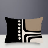 Capo Minimalist Lumbar Indoor/Outdoor Throw Pillow