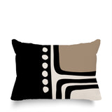 Capo Minimalist Lumbar Indoor/Outdoor Throw Pillow
