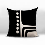 Capo Abstract Reversible Indoor/Outdoor Square Pillow