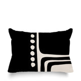 Capo Minimalist Lumbar Indoor/Outdoor Throw Pillow