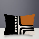 Capo Minimalist Lumbar Indoor/Outdoor Throw Pillow