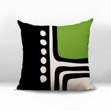Capo Abstract Reversible Indoor/Outdoor Square Pillow