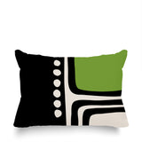 Capo Minimalist Lumbar Indoor/Outdoor Throw Pillow