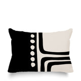 Capo Minimalist Lumbar Indoor/Outdoor Throw Pillow