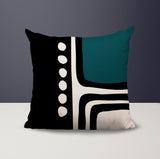 Capo Abstract Reversible Indoor/Outdoor Square Pillow