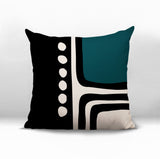Capo Abstract Reversible Indoor/Outdoor Square Pillow
