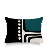 Capo Minimalist Lumbar Indoor/Outdoor Throw Pillow