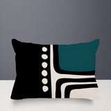 Capo Minimalist Lumbar Indoor/Outdoor Throw Pillow