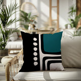 Capo Abstract Reversible Indoor/Outdoor Square Pillow