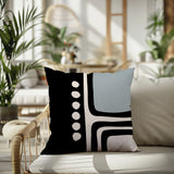 Capo Abstract Reversible Indoor/Outdoor Square Pillow