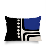 Capo Minimalist Lumbar Indoor/Outdoor Throw Pillow