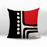 Capo Abstract Reversible Indoor/Outdoor Square Pillow